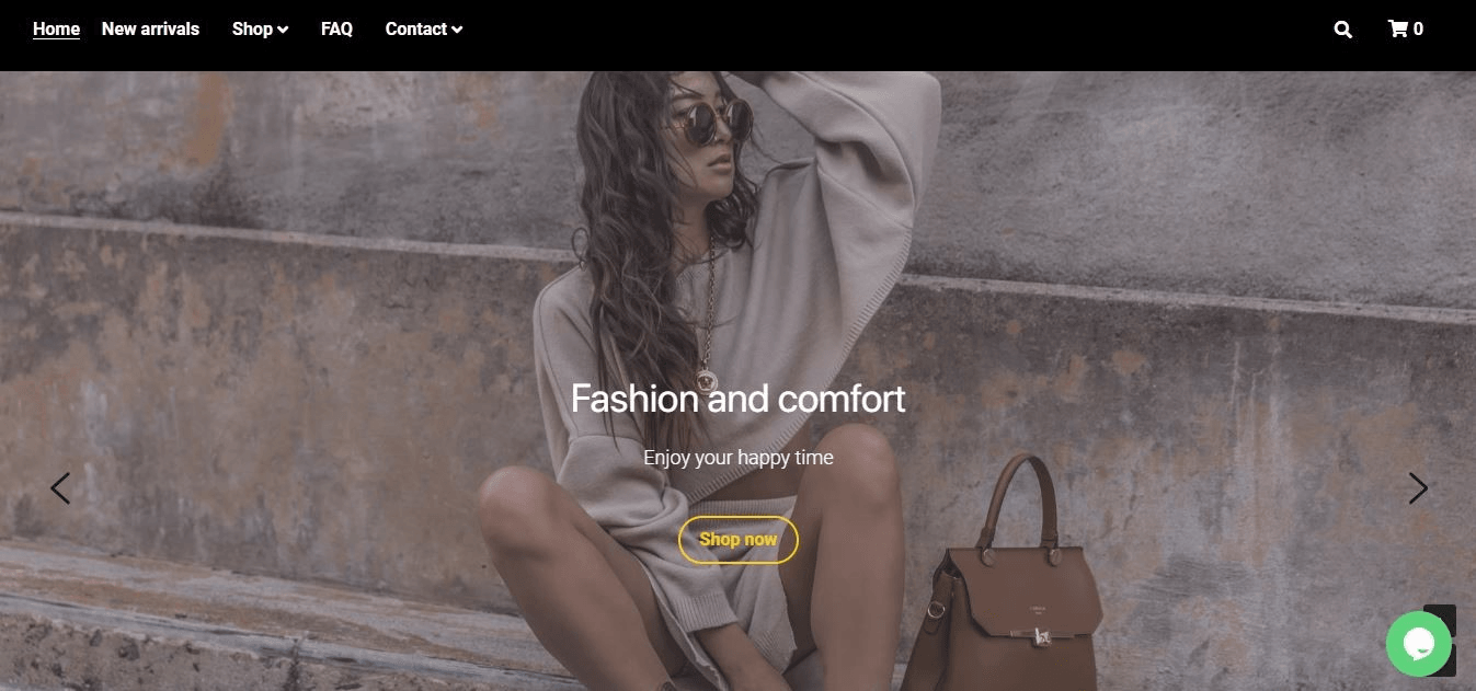 Fashion and comfort產品網站 Fashion and comfort產品網站